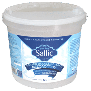 Αλάτι Μεσολογγίου Κουβάς 10kg Χονδρό