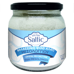 Αλάτι Μεσολογγίου Βαζάκι 500gr Ψιλό